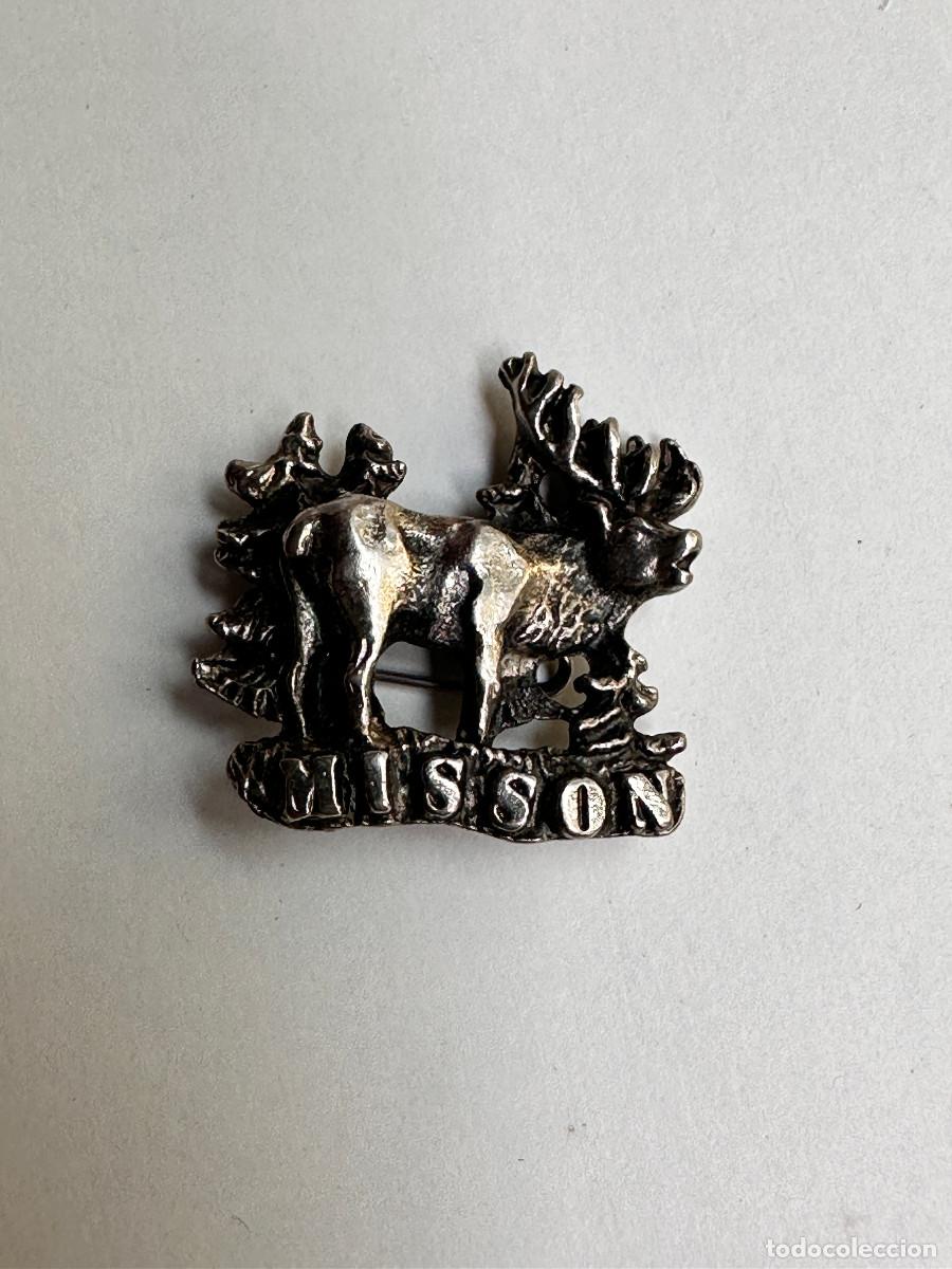 Pins de colecci&oacute;n: PIN DE CIERVO MISSON - Foto 3