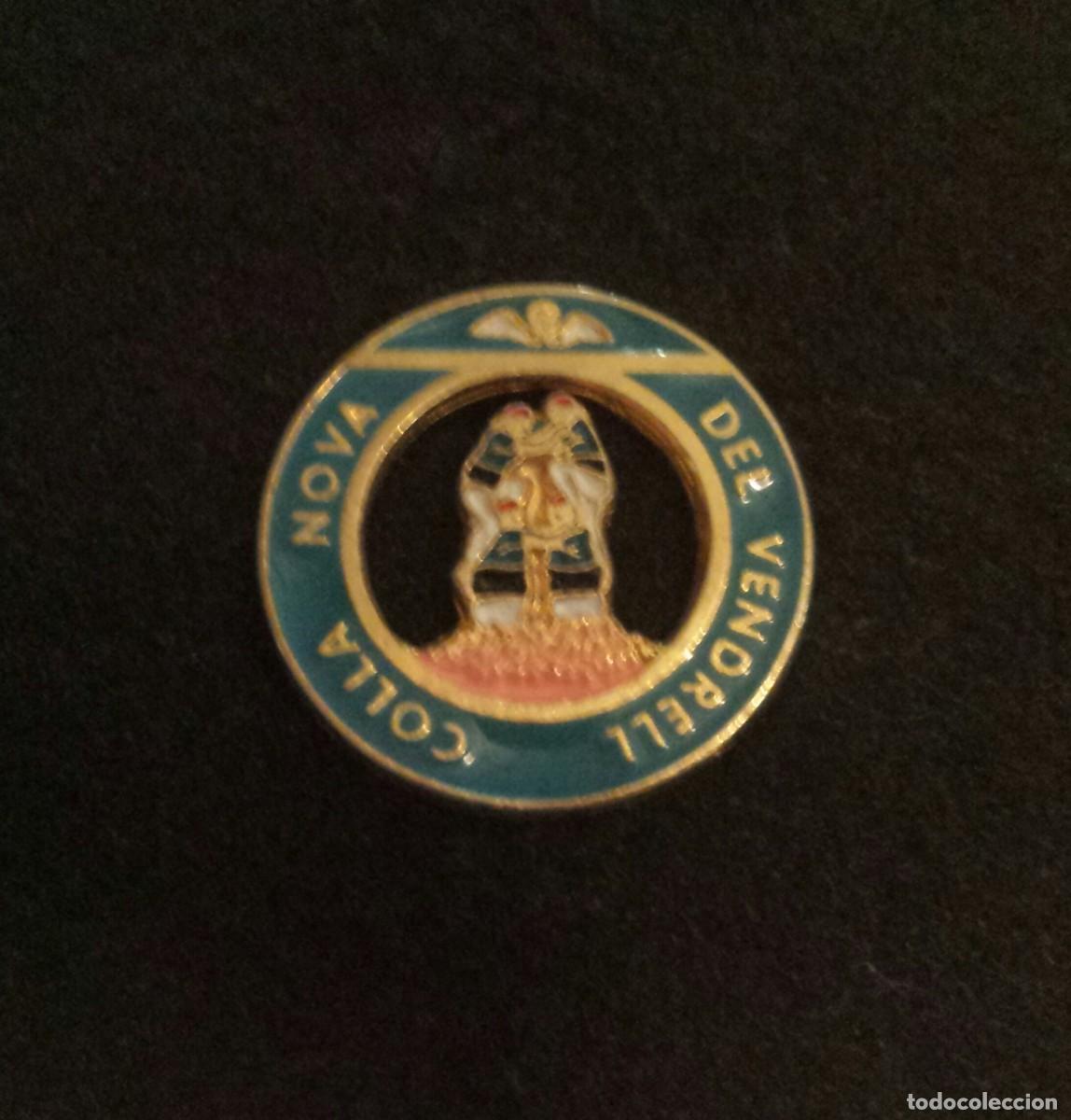 Pins de colecci&oacute;n: PIN CASTELLERS COLLA NOVA DEL VENDRELL - Foto 1