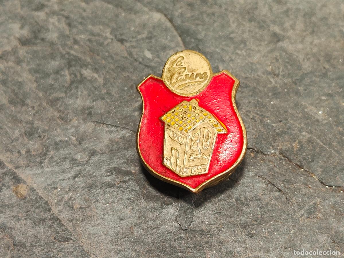 Pins de colecci&oacute;n: Pin antiguo la casera refrescos gaseosa (insignia ojal solapa ) )