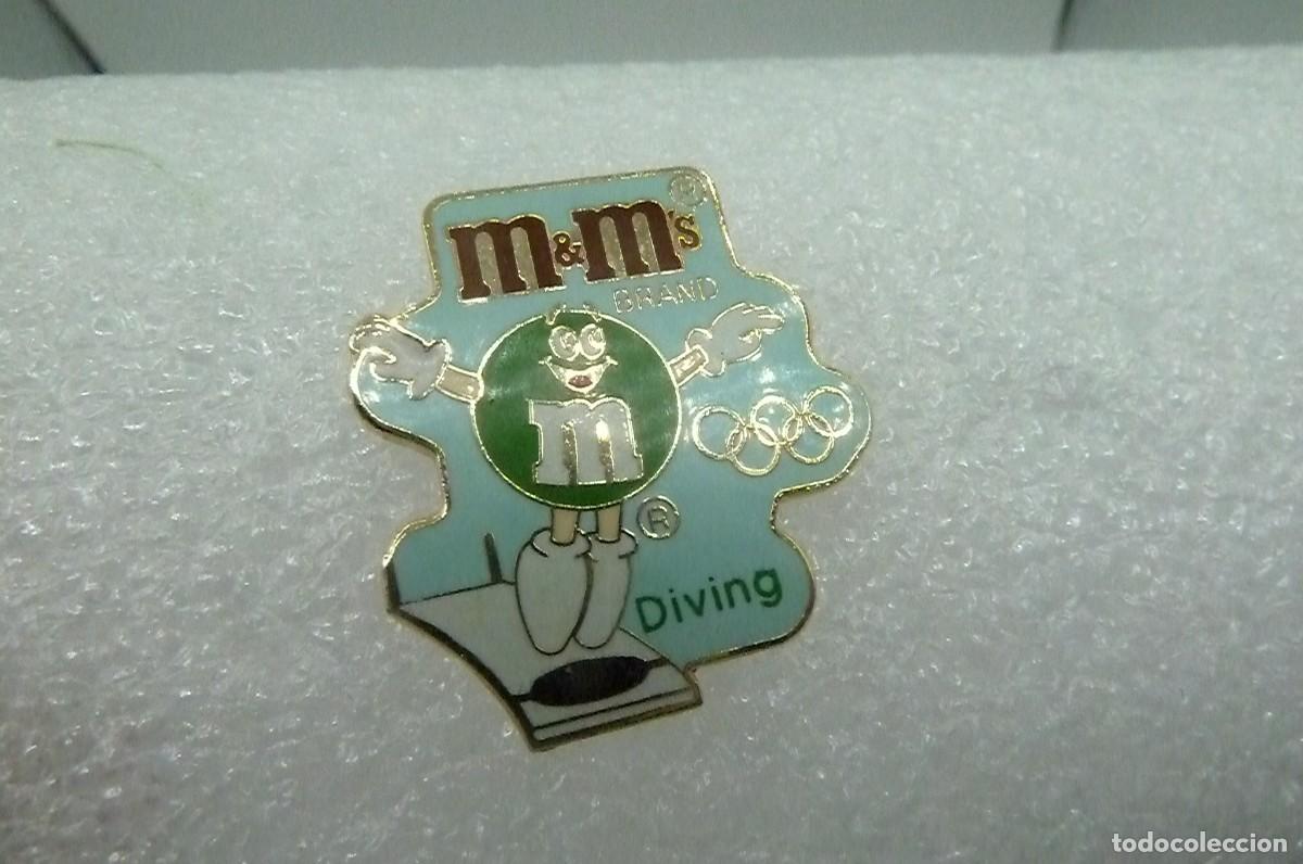 Pins de colecci&oacute;n: Pin M&Ms Olimpiadas Diving - Foto 2