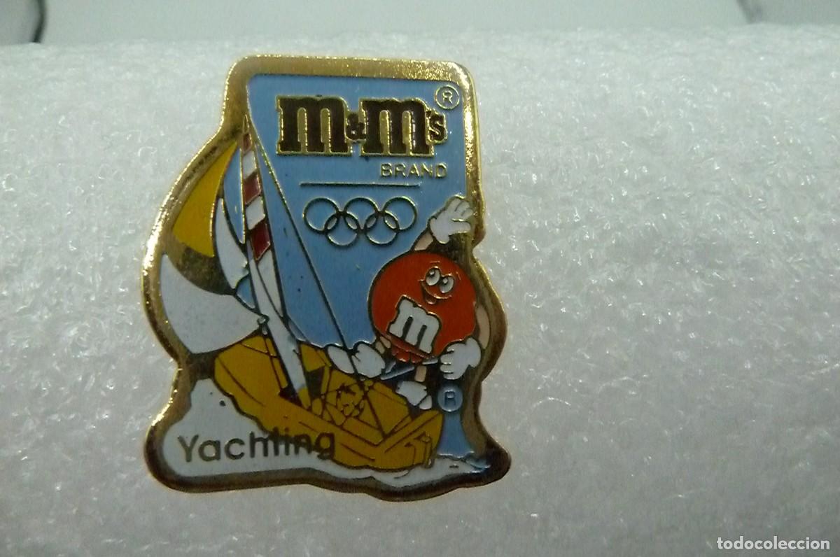 Pins de colecci&oacute;n: Pin M&Ms Olimpiadas Yachting - Foto 1