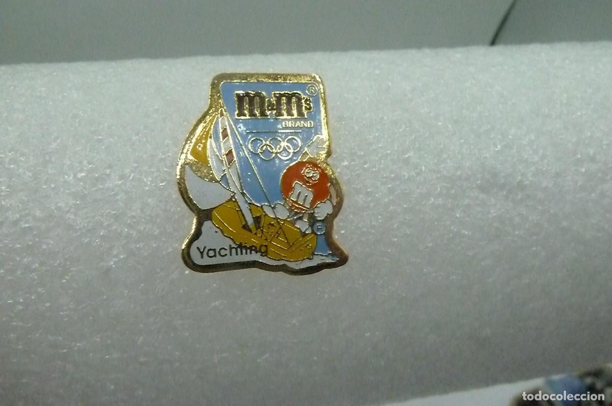 Pins de colecci&oacute;n: Pin M&Ms Olimpiadas Yachting - Foto 3