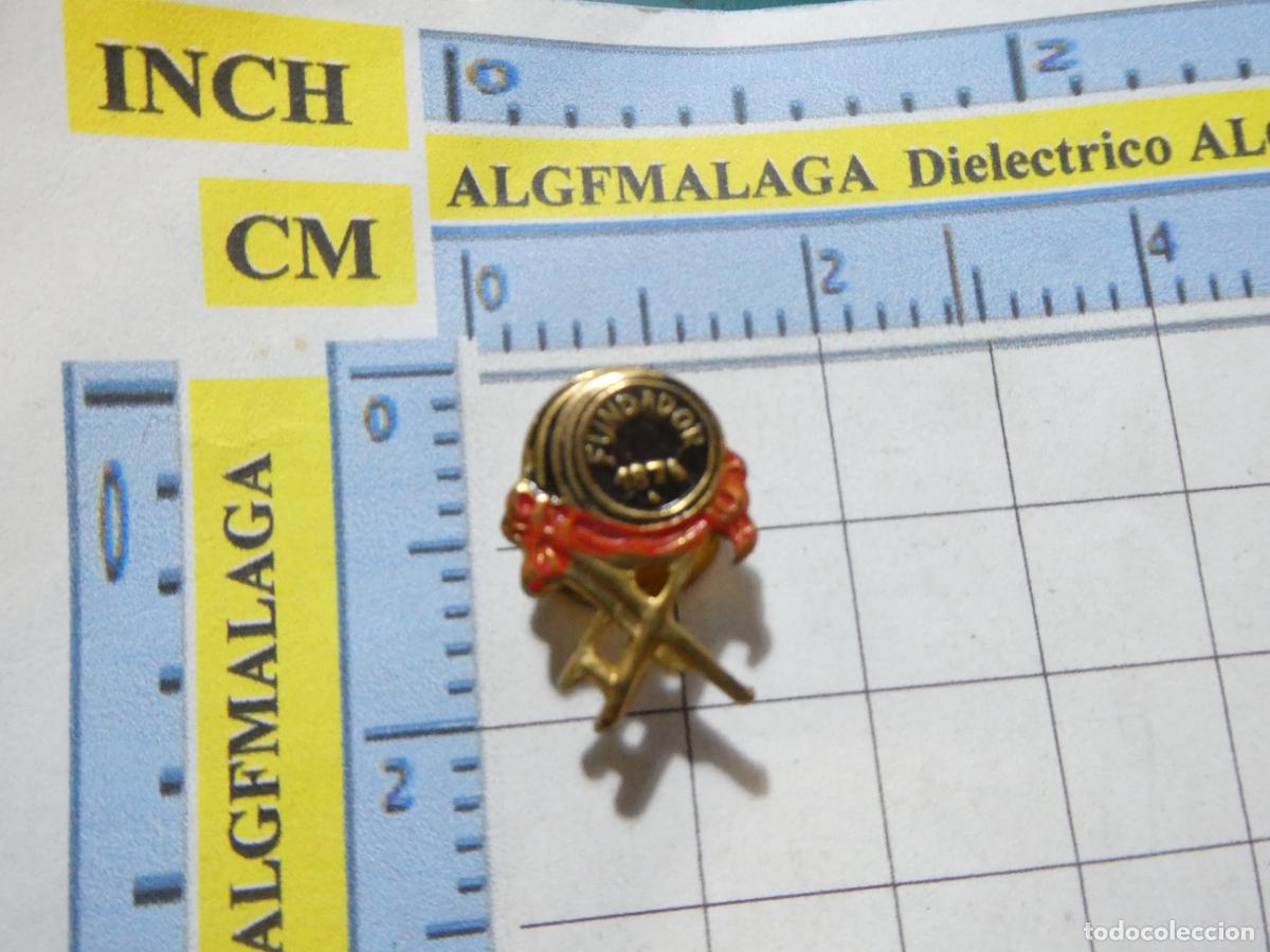 Pins de cole&ccedil;&atilde;o: INSIGNIA DE SOLAPA OJAL. PUBLICIDAD BEBIDAS. FUNDADOR 1874 VINO COGNAC . NO PIN