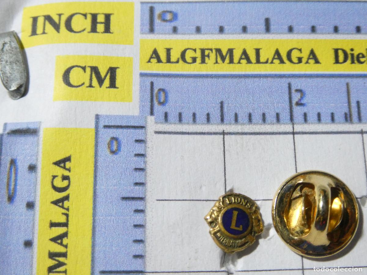 Pins de colecci&oacute;n: PIN CLUB DE LEONES LIONS INTERNATIONAL LOGO