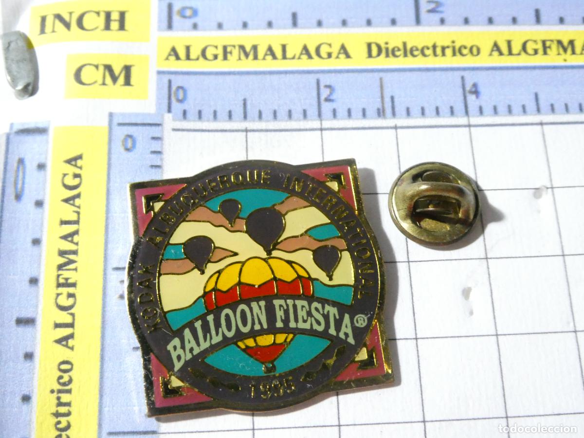 Pins e Spille di collezione: PIN DE TURISMO. FIESTA FERIA CONCENTRACI&Oacute;N GLOBOS AEROST&Aacute;TICOS ALBURQUERQUE 1995 BALLOON FIESTA