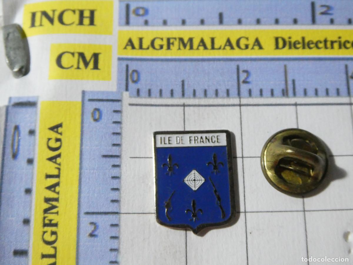 Pins e Spille di collezione: PIN DE TURISMO HER&Aacute;LDICA. ESCUDO HER&Aacute;LDICO ILE DE FRANCE. FRANCIA