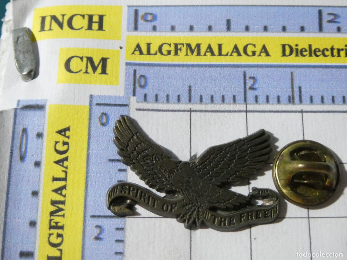 Sammlung von Pins: PIN &Aacute;GUILA AMERICANA SPIRIT OF THE FREE. LIBERTAD ESTADOS UNIDOS