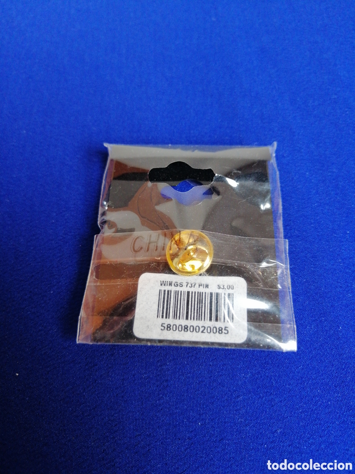 Pins de colecci&oacute;n: BOEING 737 PIN EN SU ENVASE ORIGINAL - Foto 3