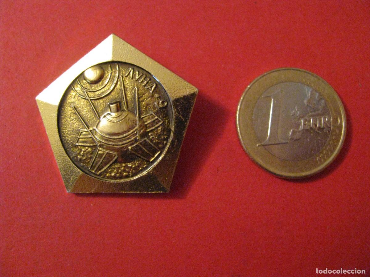 Pins de colecci&oacute;n: PIN DE URSS, RUSIA. SERIE INVESTIGACIONES SOVI&Eacute;TICAS DEL ESPACIO. NAVE ESPACIAL LUNA 9.