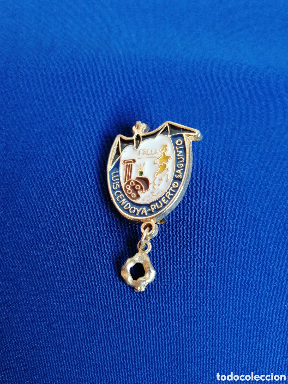 Sammlung von Pins: FALLA LUIS CENDOYA PUERTO DE SAGUNTO INSIGNIA DE ALFILER