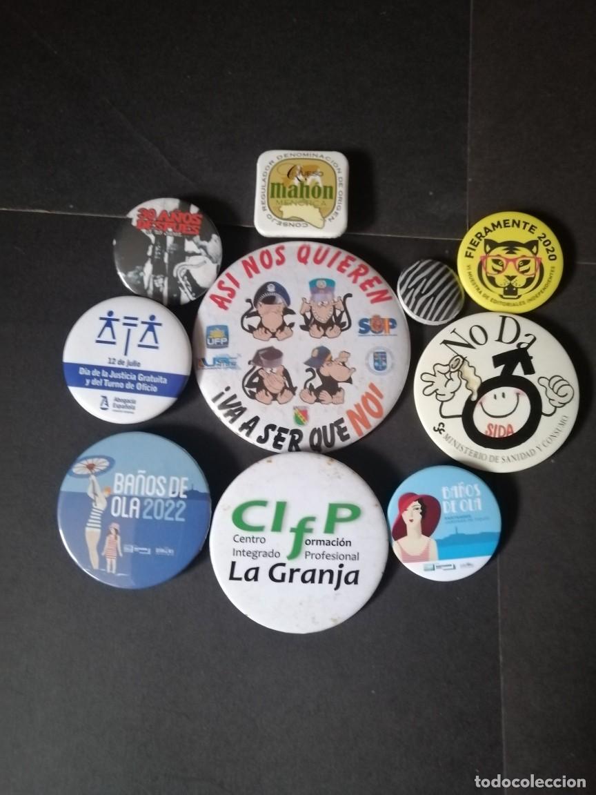 Pins de colecci&oacute;n: LOTE DE CHAPAS DE IMPERDIBLE - Foto 1