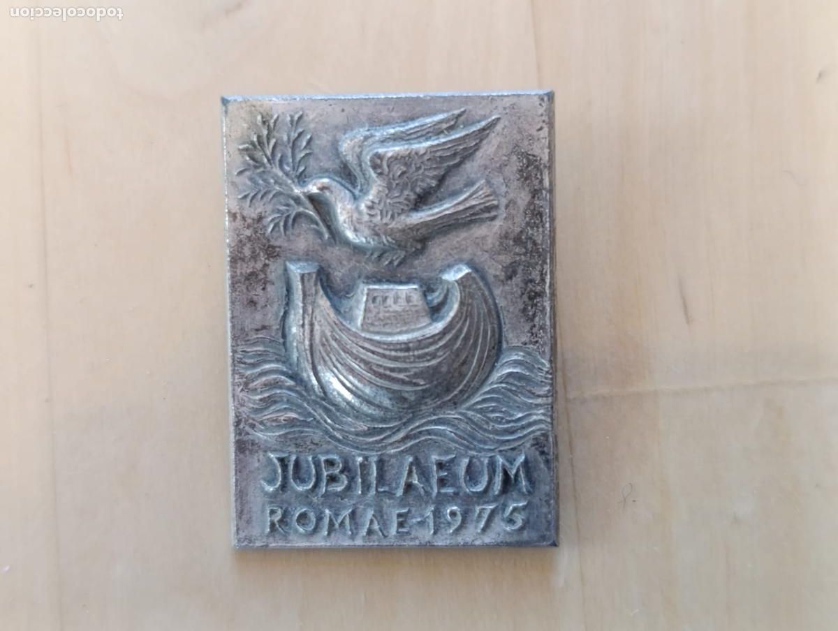 Pins de colecci&oacute;n: JUBILAEUN,ROMAE.1975.MARCADO. - Foto 1