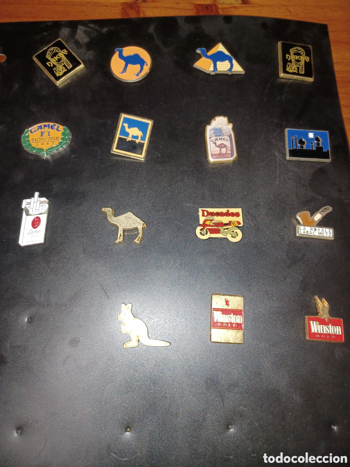 Pins de colecci&oacute;n: Pins marcas de tabaco