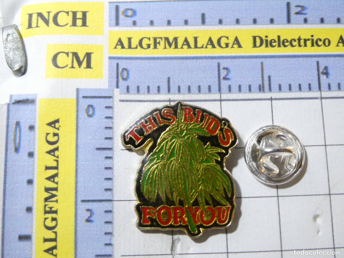 Collection pins: PIN DE MARIHUANA MARIJUANA THIS BUD'S FOR YOU
