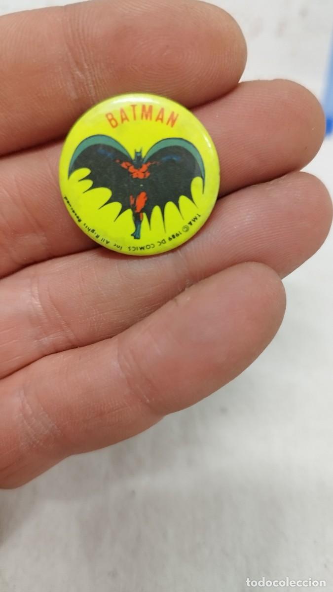 Pins de colecci&oacute;n: Antigua chapa de Batman DC comics.Marcado 1989. 2.5cm