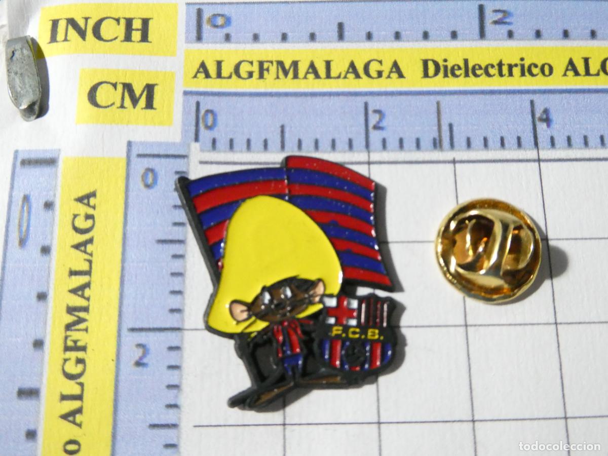 Pins e Spille di collezione: PIN DE DIBUJOS ANIMADOS. F&Uacute;TBOL CLUB BARCELONA. LOONEY TUNES. SPEEDY GONZ&Aacute;LEZ
