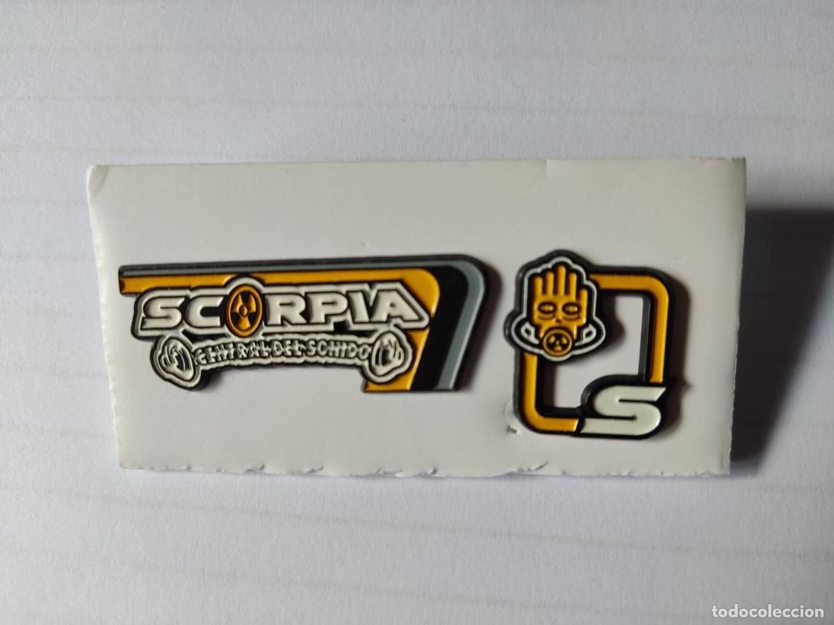 Pins de cole&ccedil;&atilde;o: LOTE DE 2 PINS DISCOTECA SCORPIA-CENTRAL DEL SONIDO