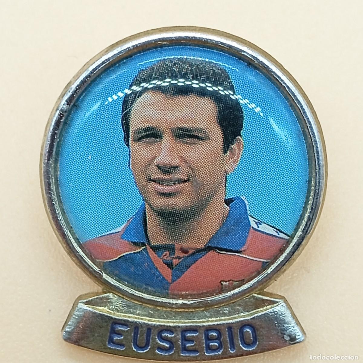 Pins de colecci&oacute;n: PIN- EUSEBIO FCB BARCELONA - Foto 1