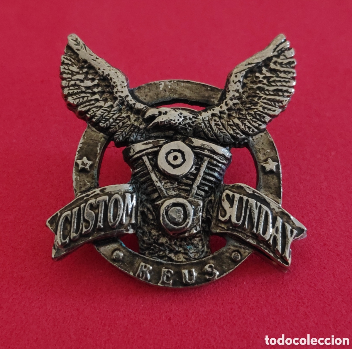 Pins de colecci&oacute;n: Pin Harley moto custom sunday reus