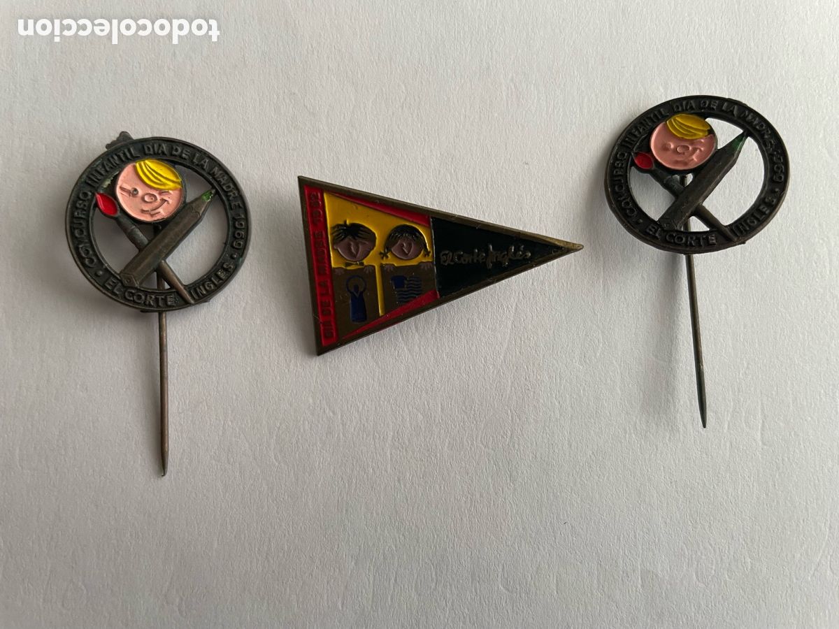 Pins de colecci&oacute;n: insignias El Corte Ingl&eacute;s