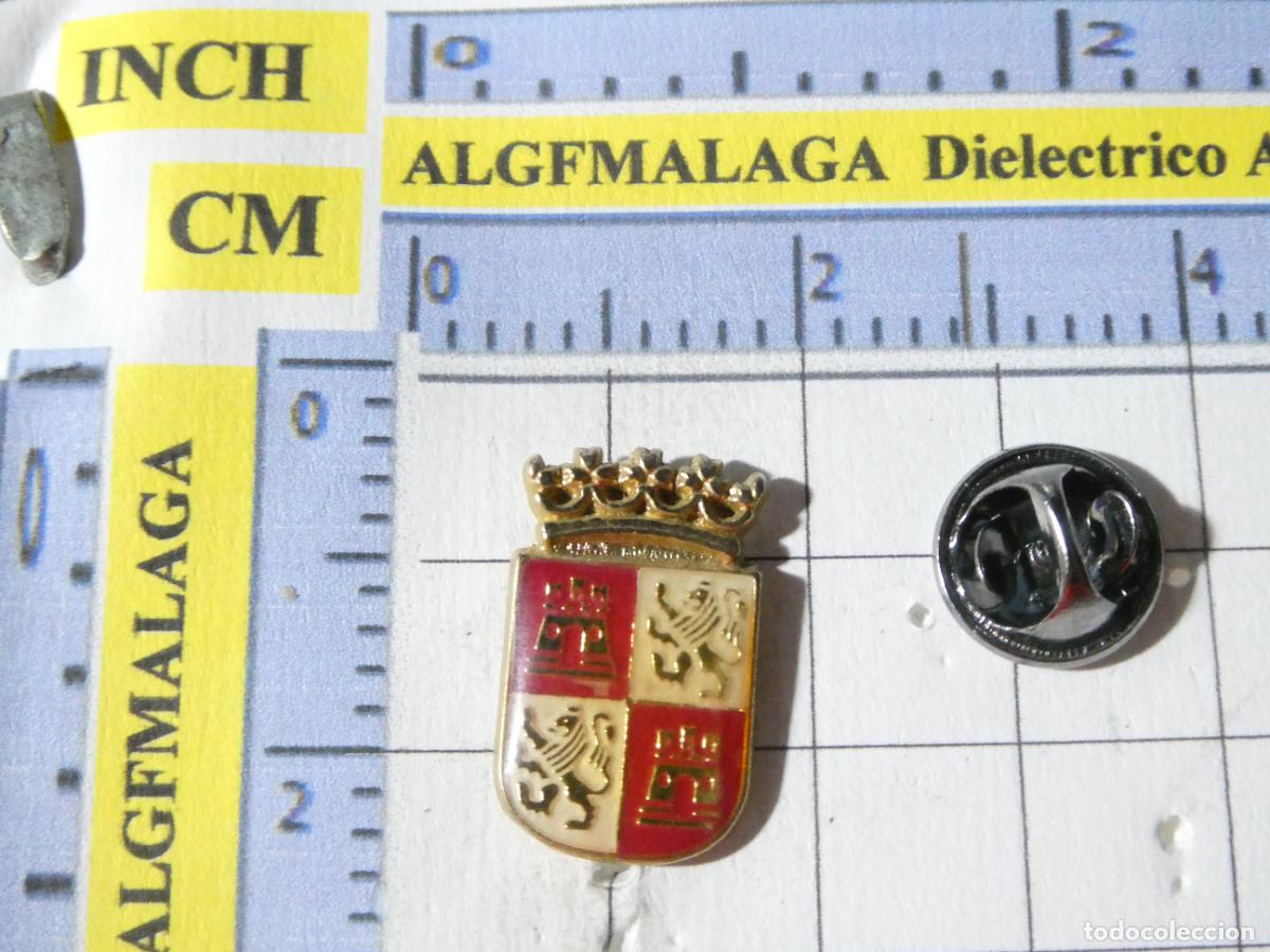 Collection pins: PIN DE TURISMO HER&Aacute;LDICA. ESCUDO HER&Aacute;LDICO CASTILLA LE&Oacute;N
