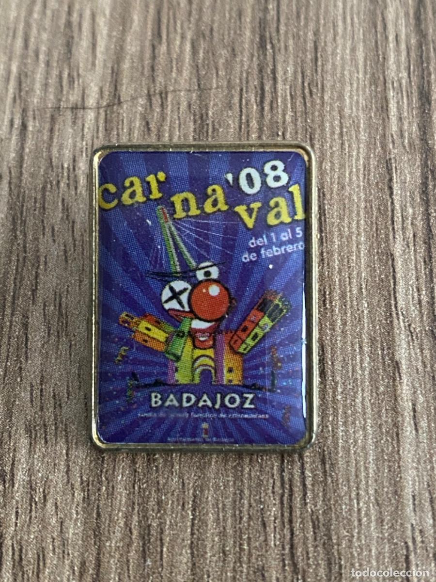Pins de colecci&oacute;n: PIN CARNAVAL BADAJOZ 2008 - Foto 1