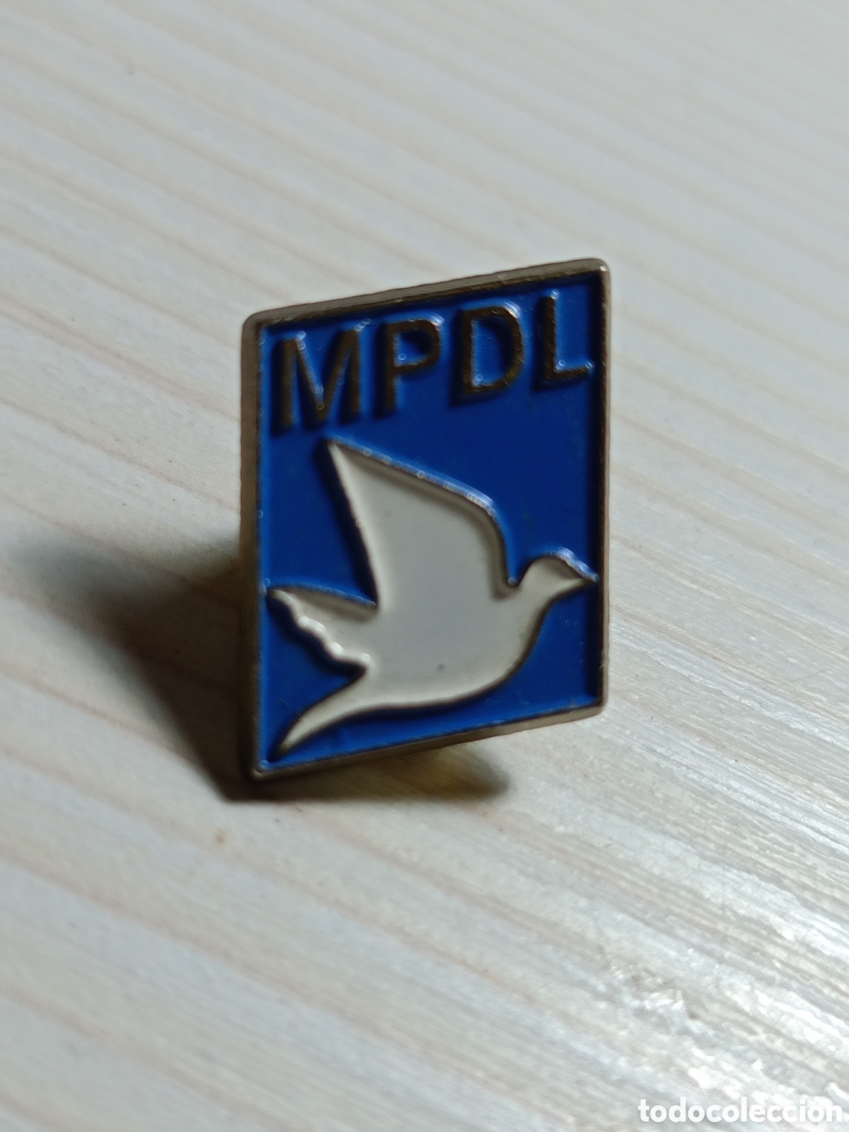 Pins de colecci&oacute;n: Pin MPDL movimiento por la paz paloma pol&iacute;tica