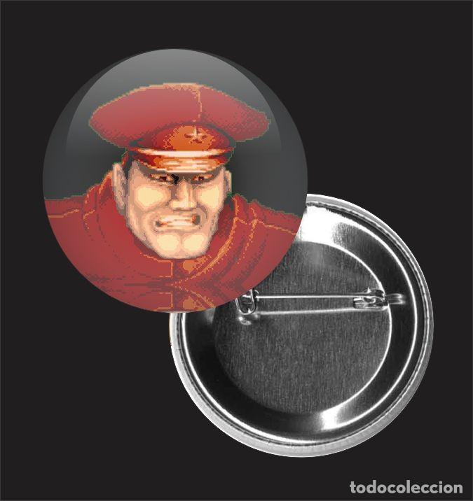 Pins de colecci&oacute;n: CHAPA 32MM, STREET FIGHTER, BISON