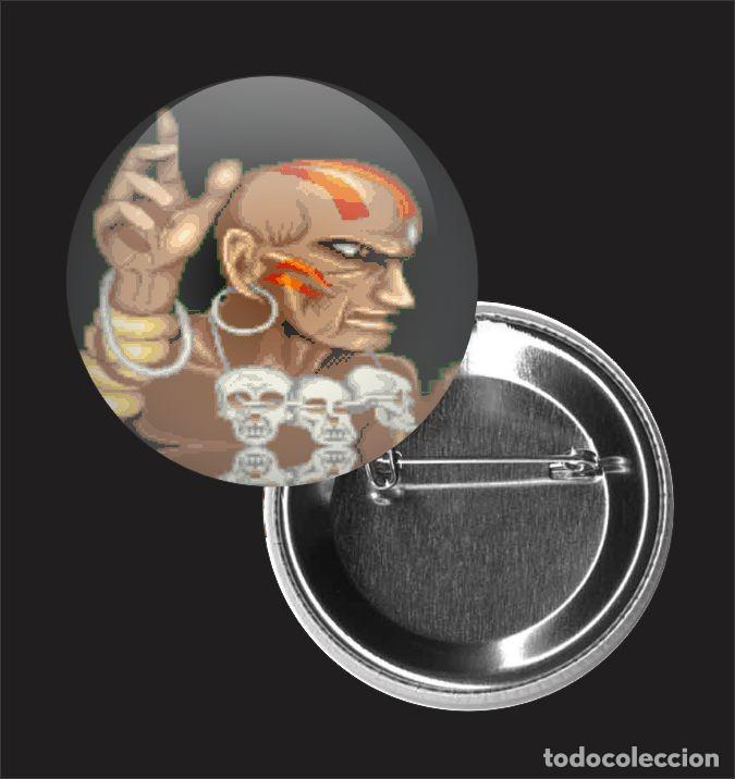 Pins de colecci&oacute;n: CHAPA 32MM, STREET FIGHTER, DALSHIM