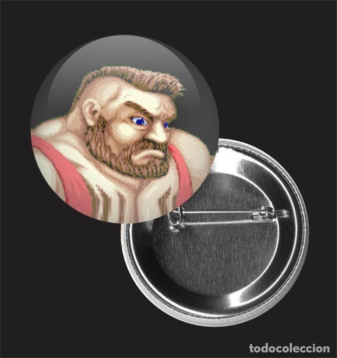 Pins de colecci&oacute;n: CHAPA 32MM, Street Fighter, Zanghiev