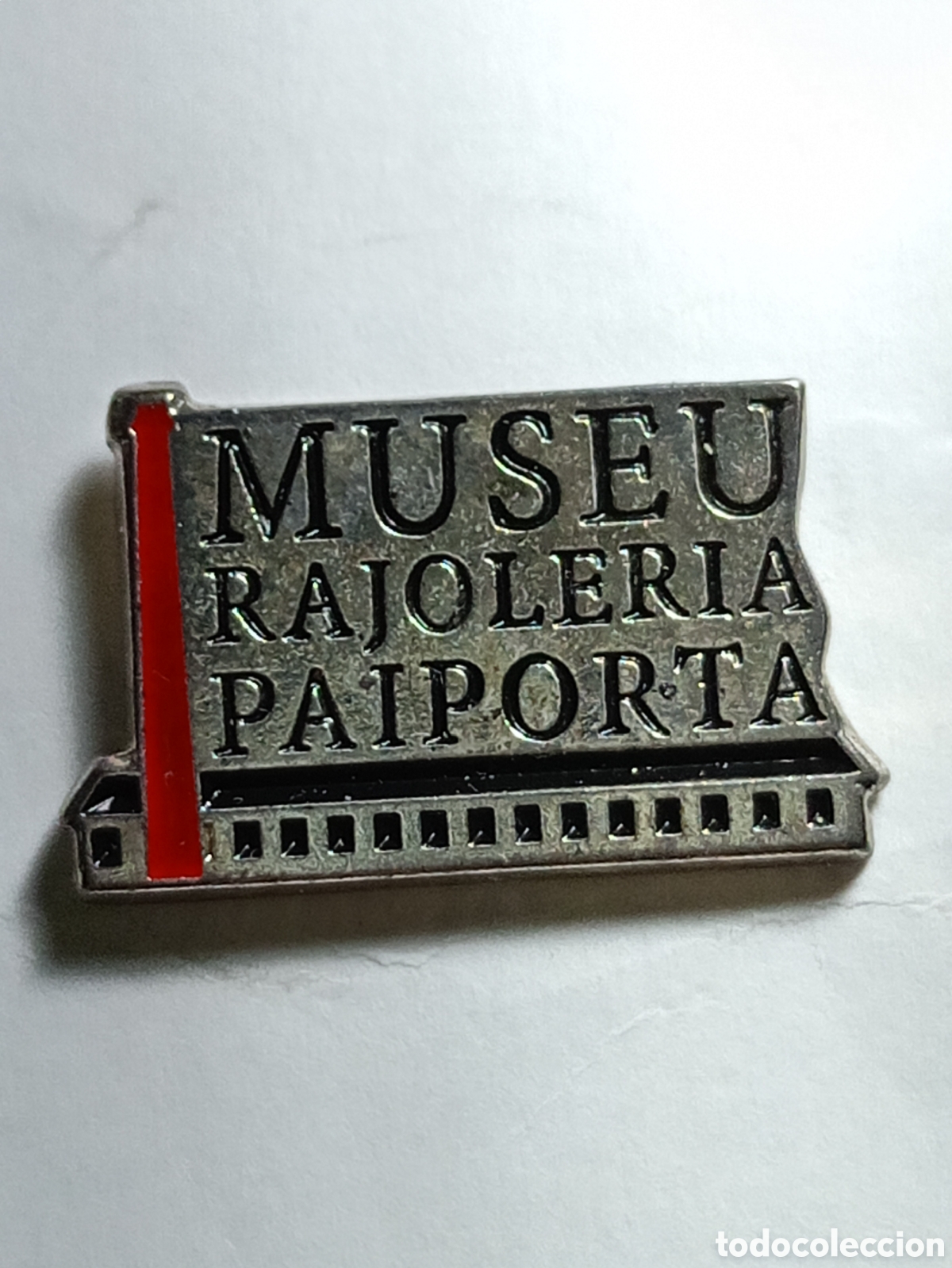 Pins de colecci&oacute;n: Pin museu rajoleria Paiporta museo etnol&oacute;gico recupera oficio ladrillero
