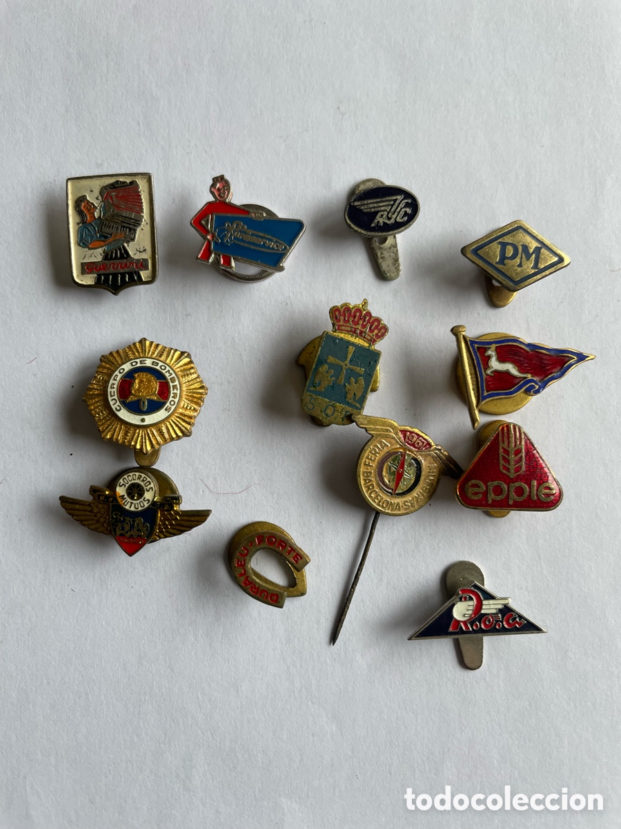 Pins de colecci&oacute;n: insignias de ojal y alfiler