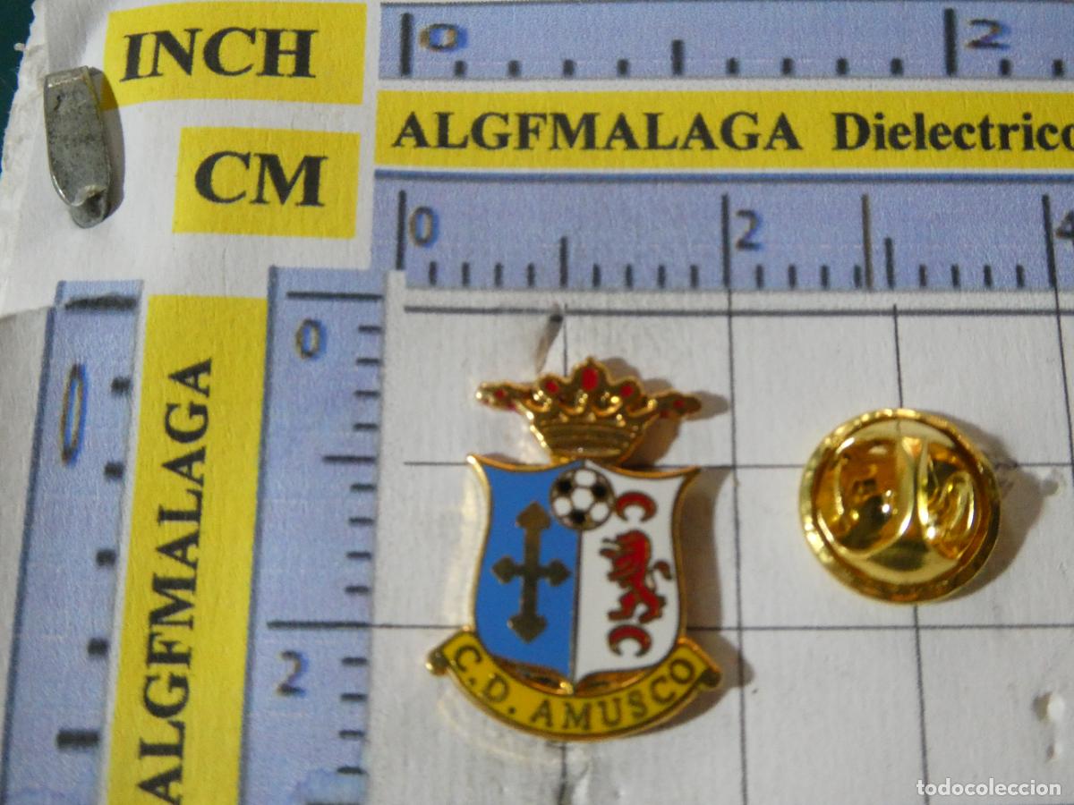 Pins de colecci&oacute;n: PIN DE DEPORTES. F&Uacute;TBOL. CD AMUSCO, PALENCIA. ESCUDO EQUIPO.