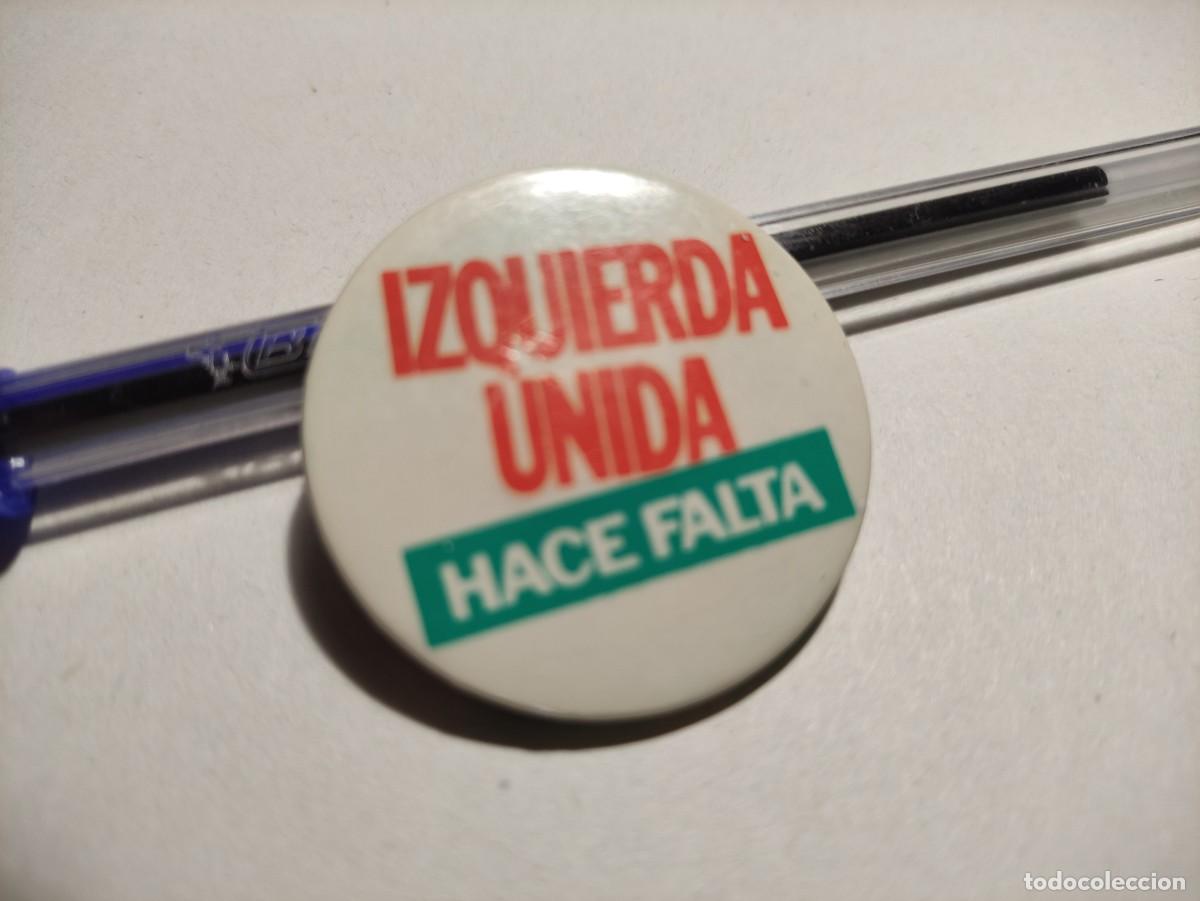 Pins de colecci&oacute;n: Pin chapa Izquierda Unida - Foto 1