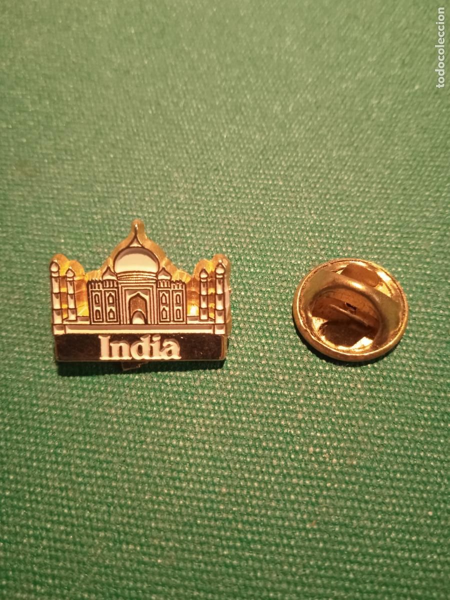 Pin's de collection: Taj Mahal - INDIA - DORADO