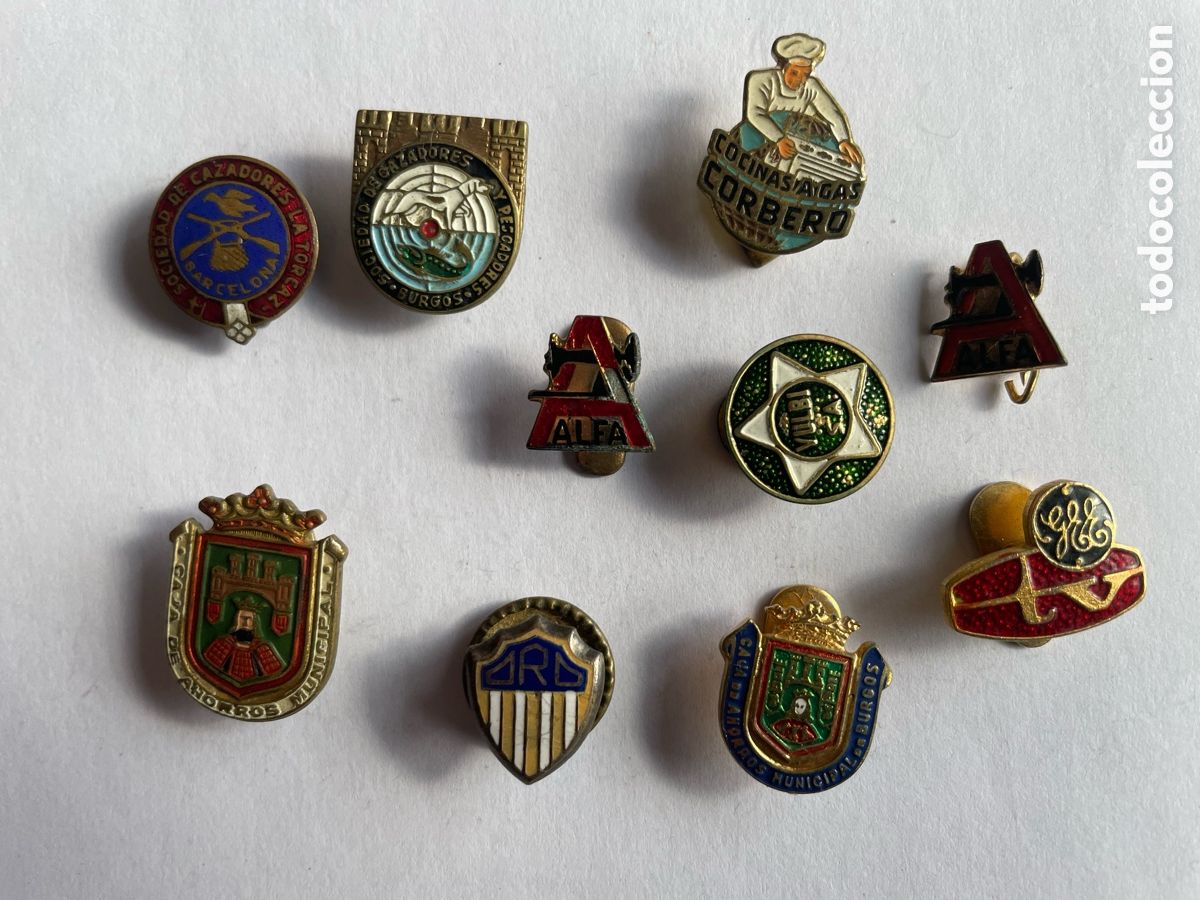 Pins de colecci&oacute;n: insignias de ojal y alfiler