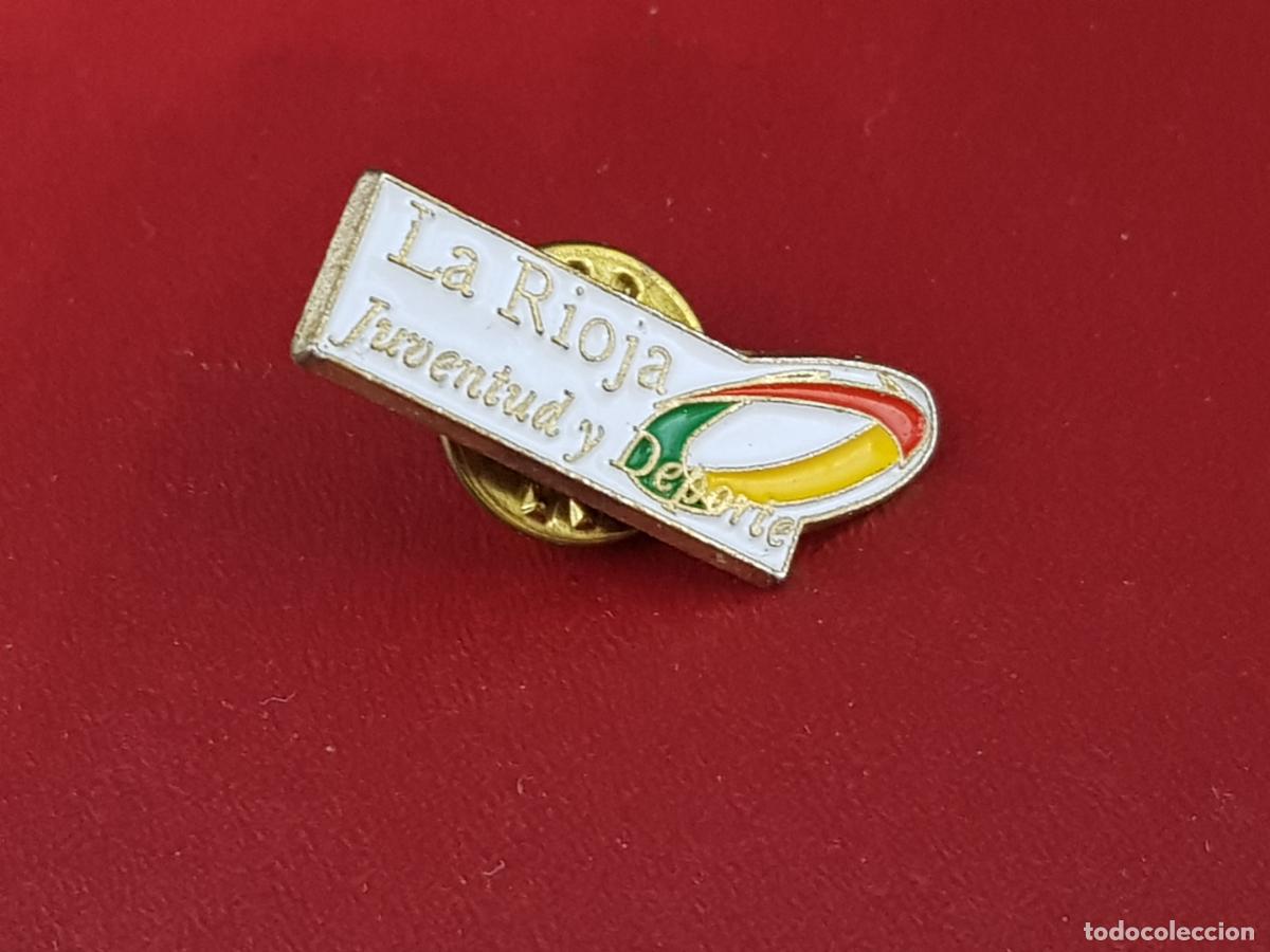 Sammlung von Pins: Antiguo pin &rdquo;La Rioja. Juventud y Deporte&rdquo; car03