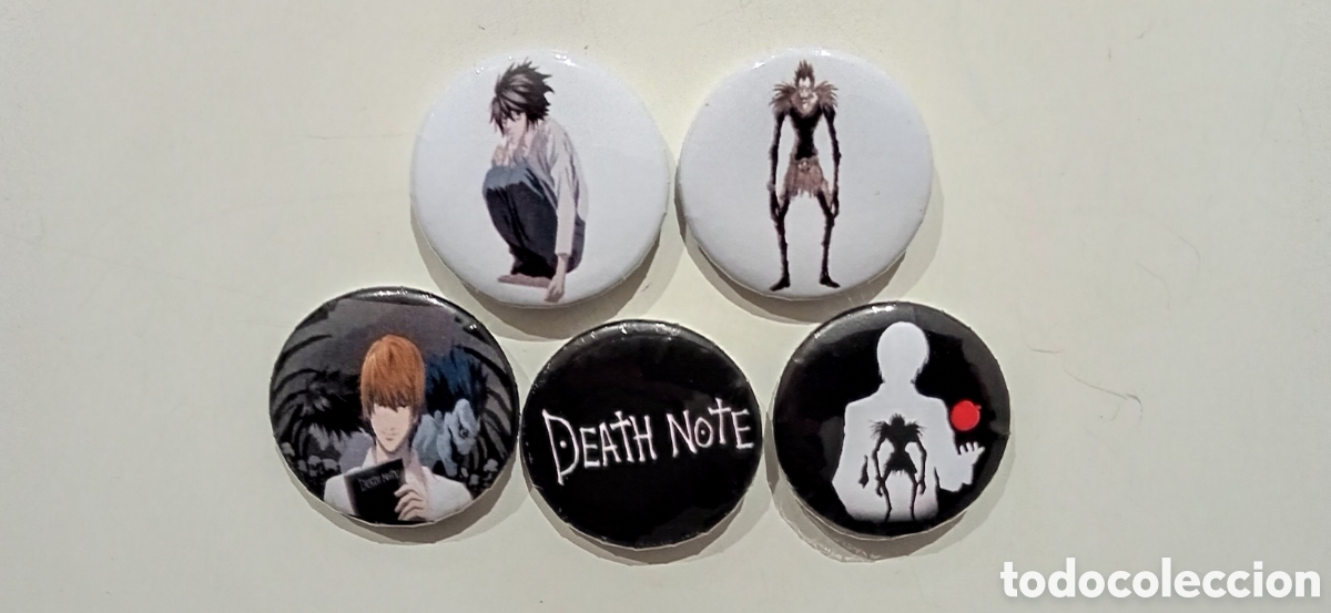 Pins de colecci&oacute;n: Death Note chapas del anime - Foto 1