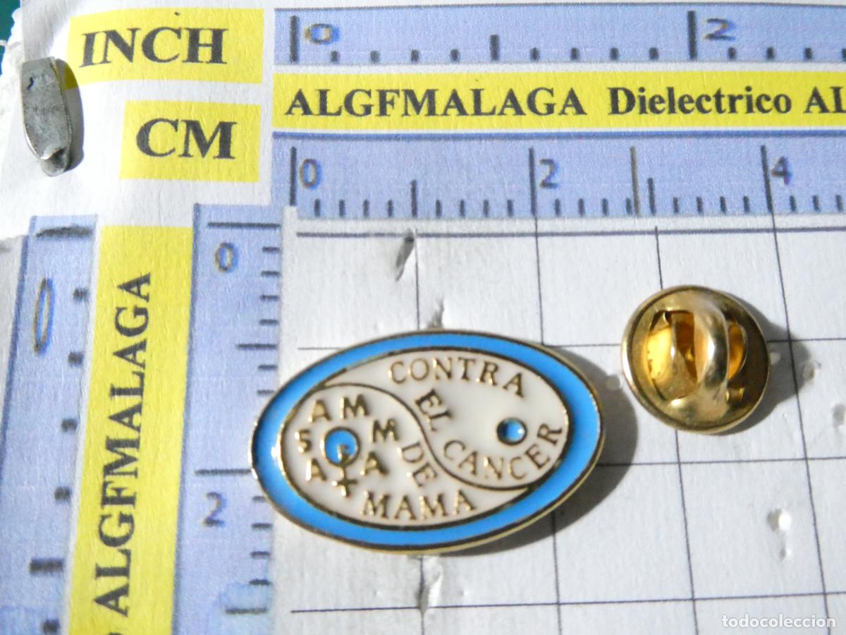 Pins de colecci&oacute;n: PIN POL&Iacute;TICO SINDICAL REIVINDICATIVO. CONTRA EL CANCER DE MAMA