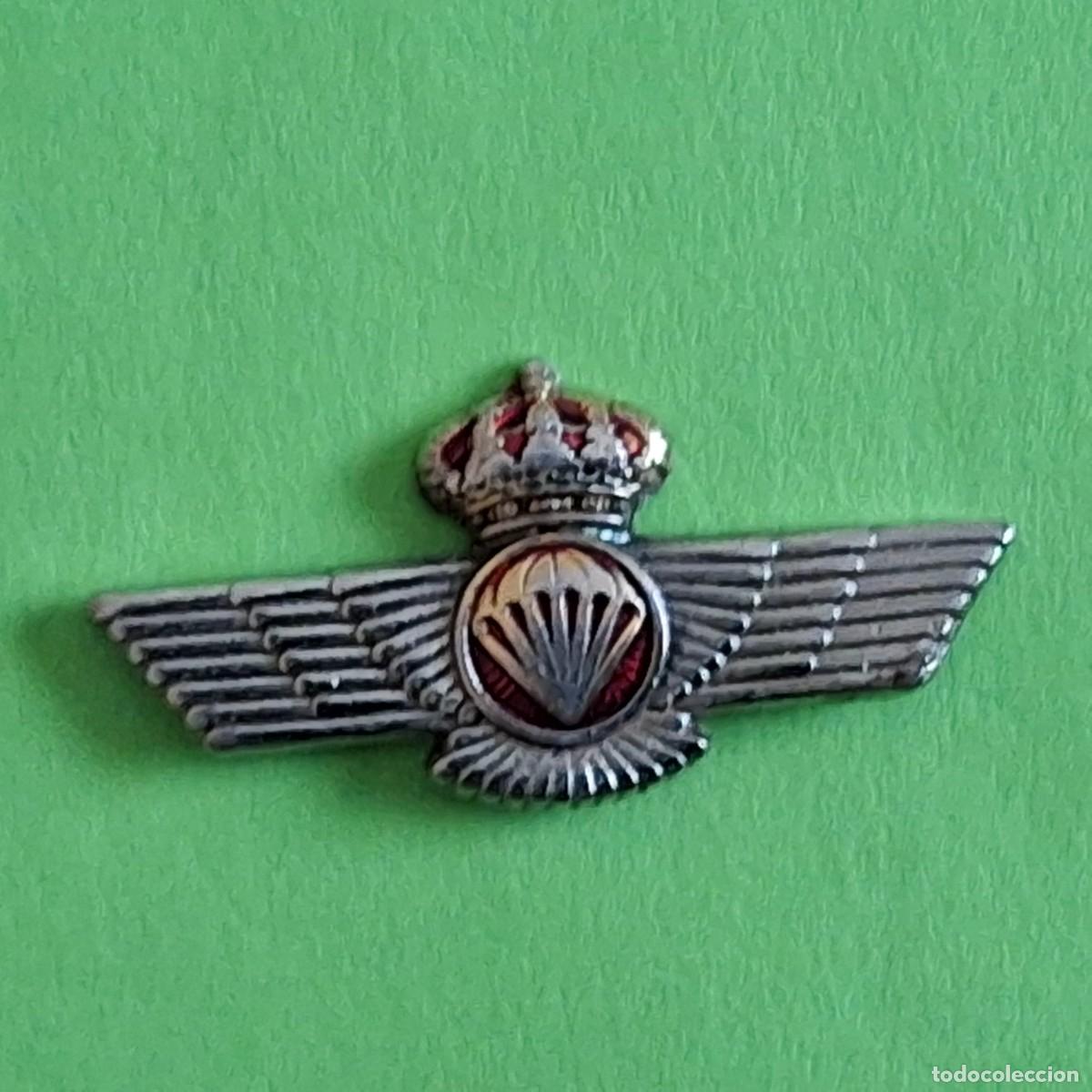 Pin's de collection: PIN - ESCUDO PARACAIDISMO EJERCITO - INSIGNIA - TEMATICA MILITAR MILITARIA POLICIA