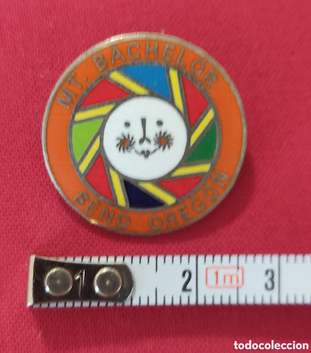 Pins de colecci&oacute;n: PIN MONTE BACHELOR BEND OREGON 2,5 CM - Foto 1