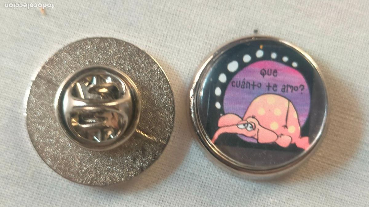 Pins e Spille di collezione: PIN REDONDO METAL - frases animales elefante