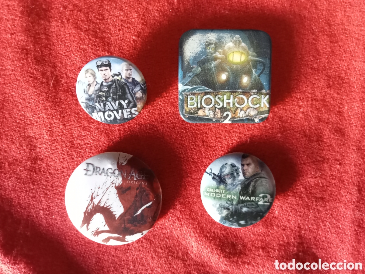 Pins de colecci&oacute;n: Lote pins chapas videojuegos - Foto 1
