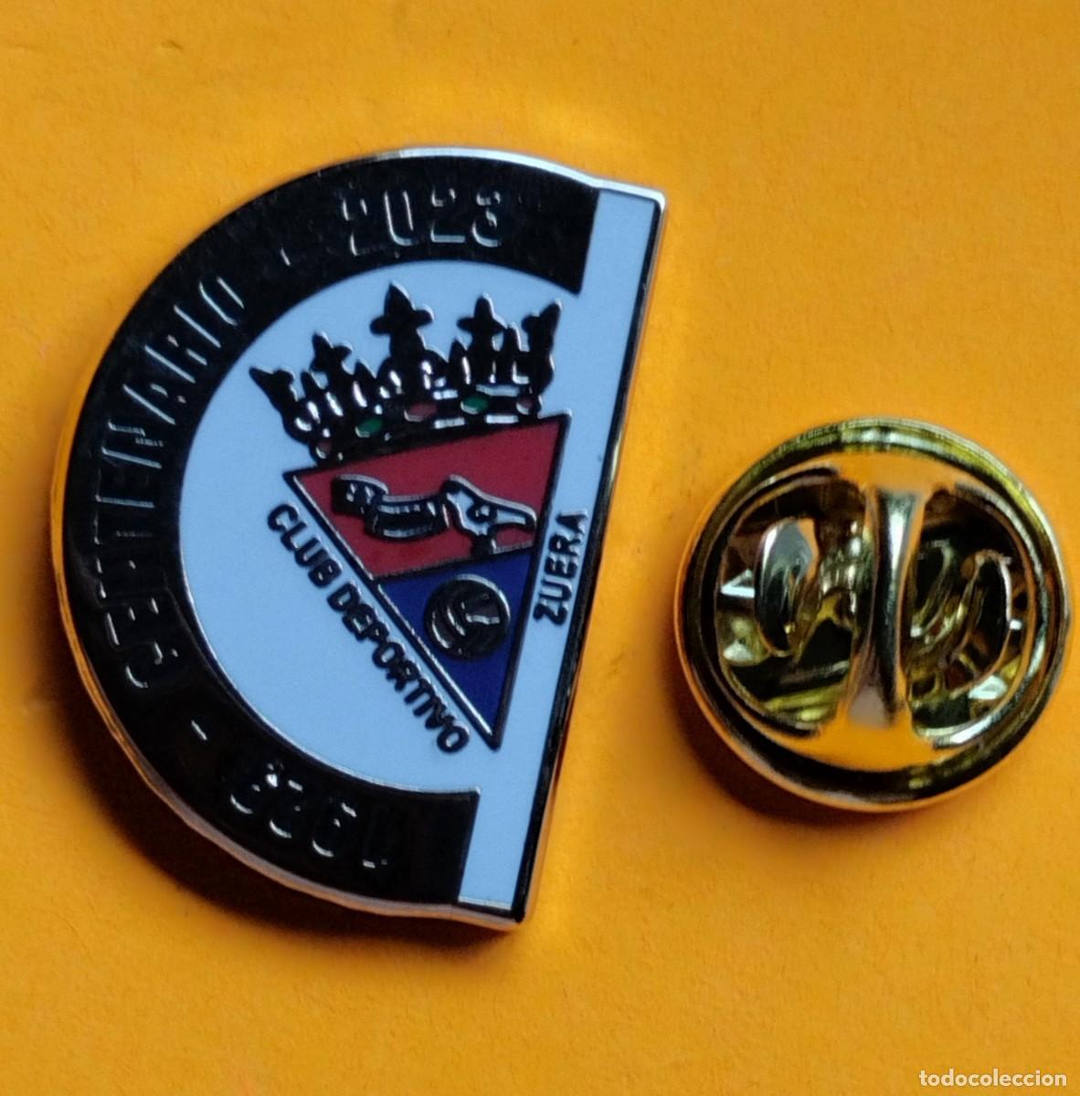 Pins de colecci&oacute;n: PIN FUTBOL - ESMALTE - CENTENARIO CATEGORIA NACIONAL - C.D. ZUERA - ZUERA - ZARAGOZA