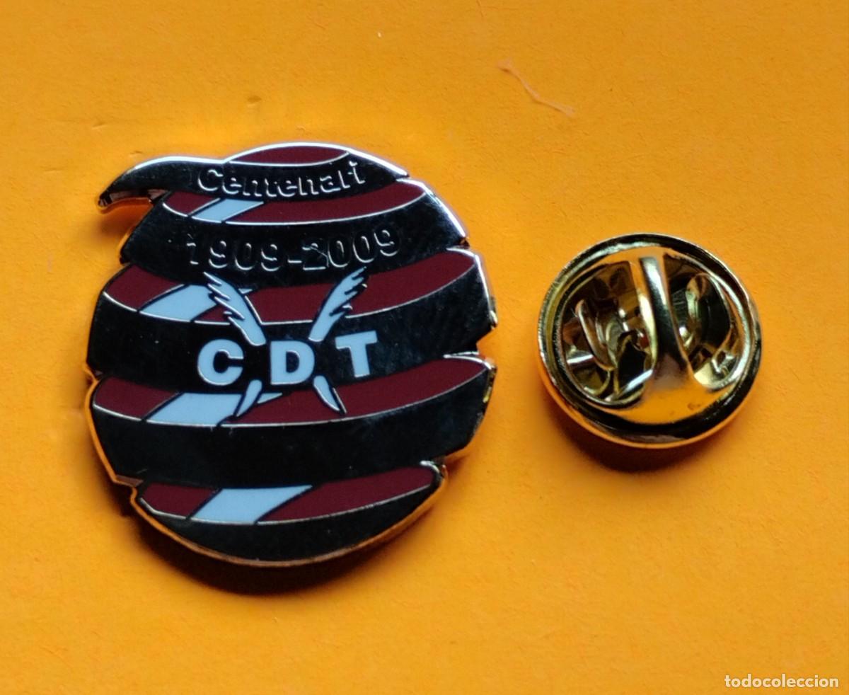 Pins de colecci&oacute;n: PIN FUTBOL - ESMALTE - CENTENARIO CATEGORIA NACIONAL - C.D. TORTOSA - TORTOSA - TARRAGONA