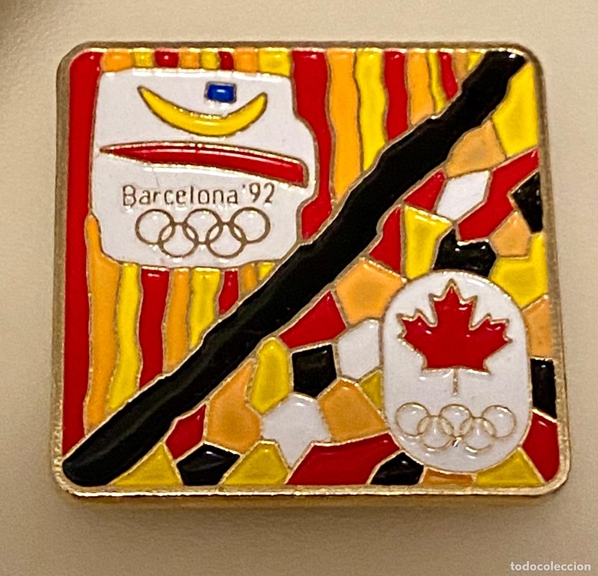 Pins de colecci&oacute;n: PIN COMITE OLIMPICO CANADA BARCELONA 1992 - Foto 1