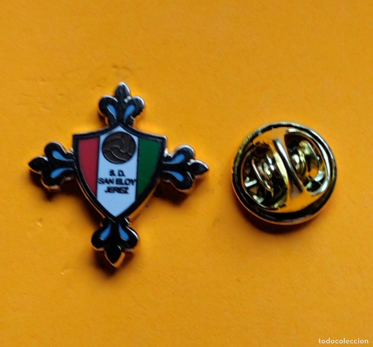 Pins de colecci&oacute;n: PIN FUTBOL - ESMALTE - S D. SAN ELOY - JEREZ DE LA FRONTERA - CADIZ