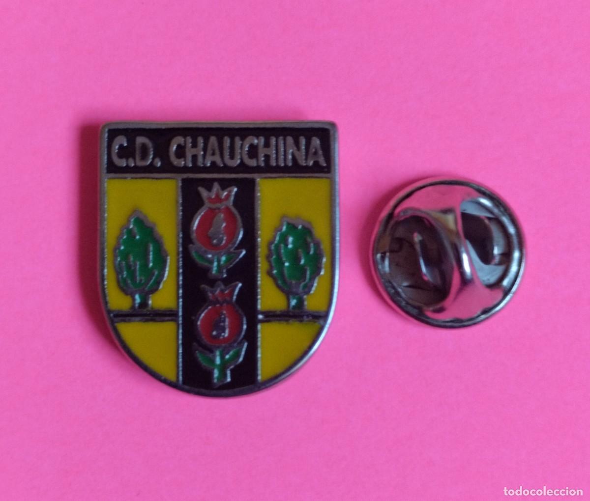 Pins de colecci&oacute;n: PIN FUTBOL - ESCUDO DEL EQUIPO C D CHAUCHINA - CHAUCHINA - GRANADA