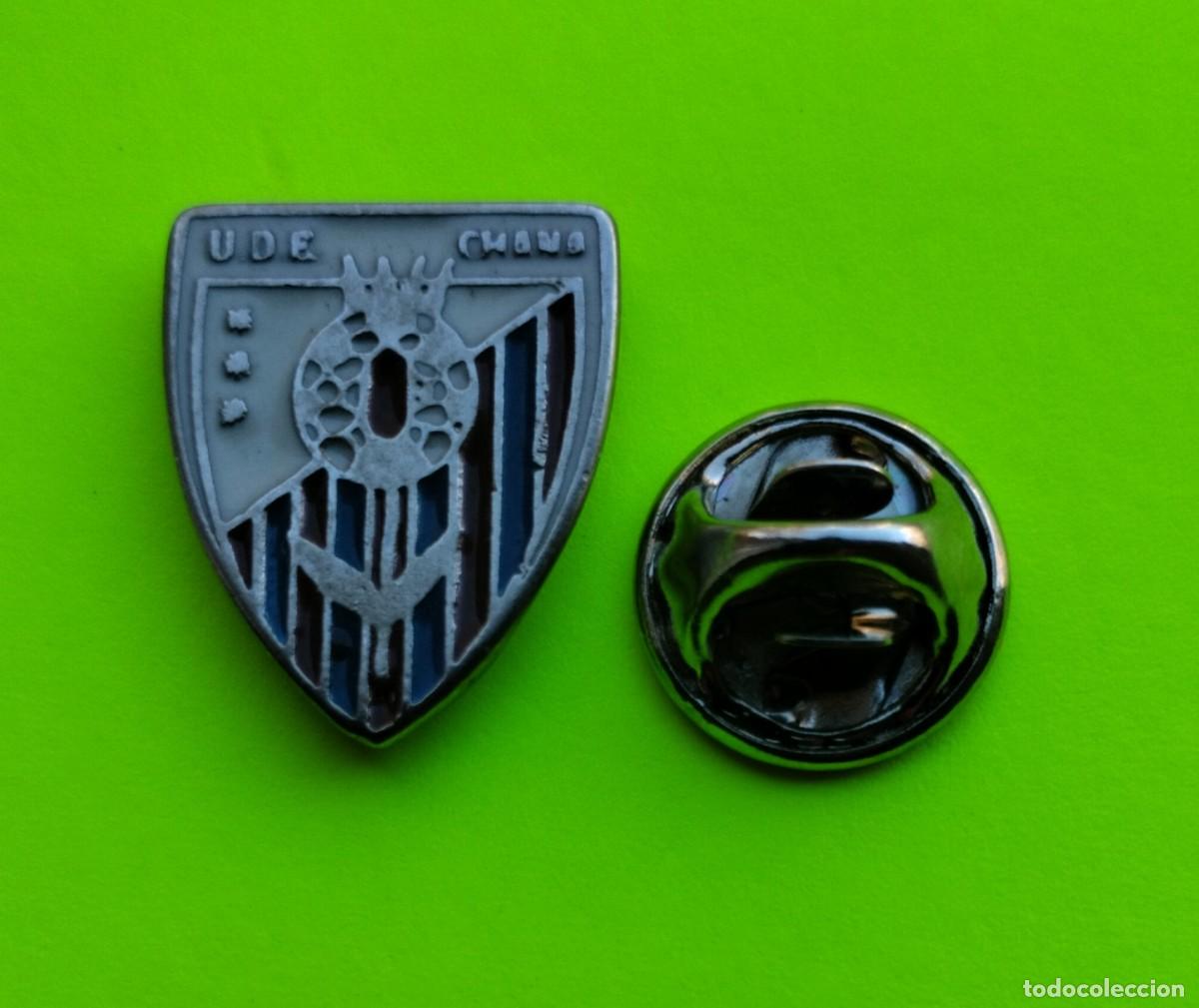 Pins de colecci&oacute;n: PIN FUTBOL - ESCUDO DEL EQUIPO U.D.F. CHANA - GRANADA