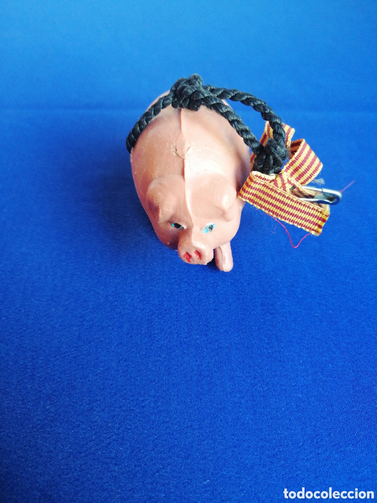 Pins de colecci&oacute;n: FALLA CENTRO ESPA&Ntilde;A (BURRIANA) CERDITO INSIGNIA DE IMPERDIBLE ANTIGUA